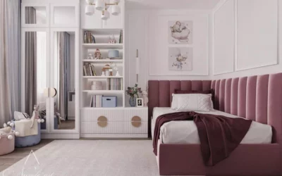 Дизайн детской комнаты для девочки — стильный интерьер спальни с оригинальными аксессуарами