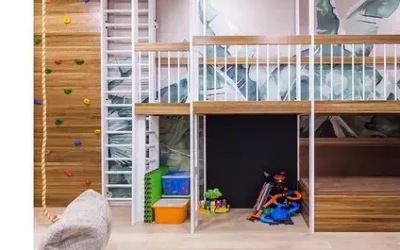 Дизайн-проект детской комнаты для двоих мальчиков и девочки — стильный интерьер для разнополых детей