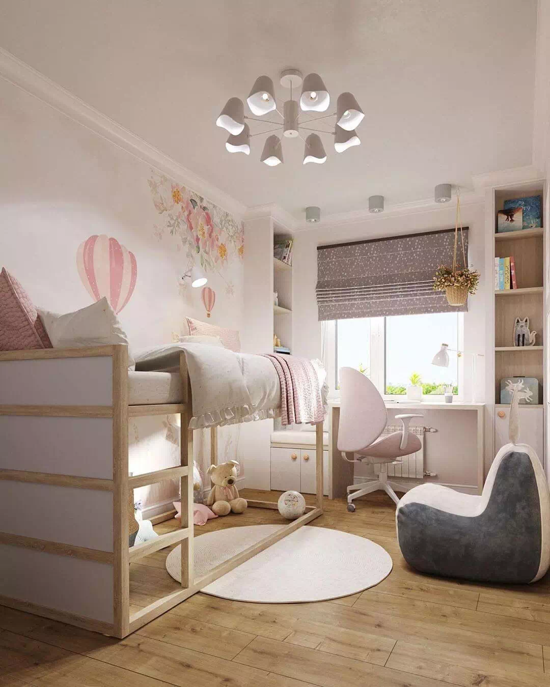 ≡ ➤ Дизайн интерьера детской комнаты для девочки 3-10 лет ⋆ Фабрика мебели «Mamka™» ᐈ Эксперт детского пространства