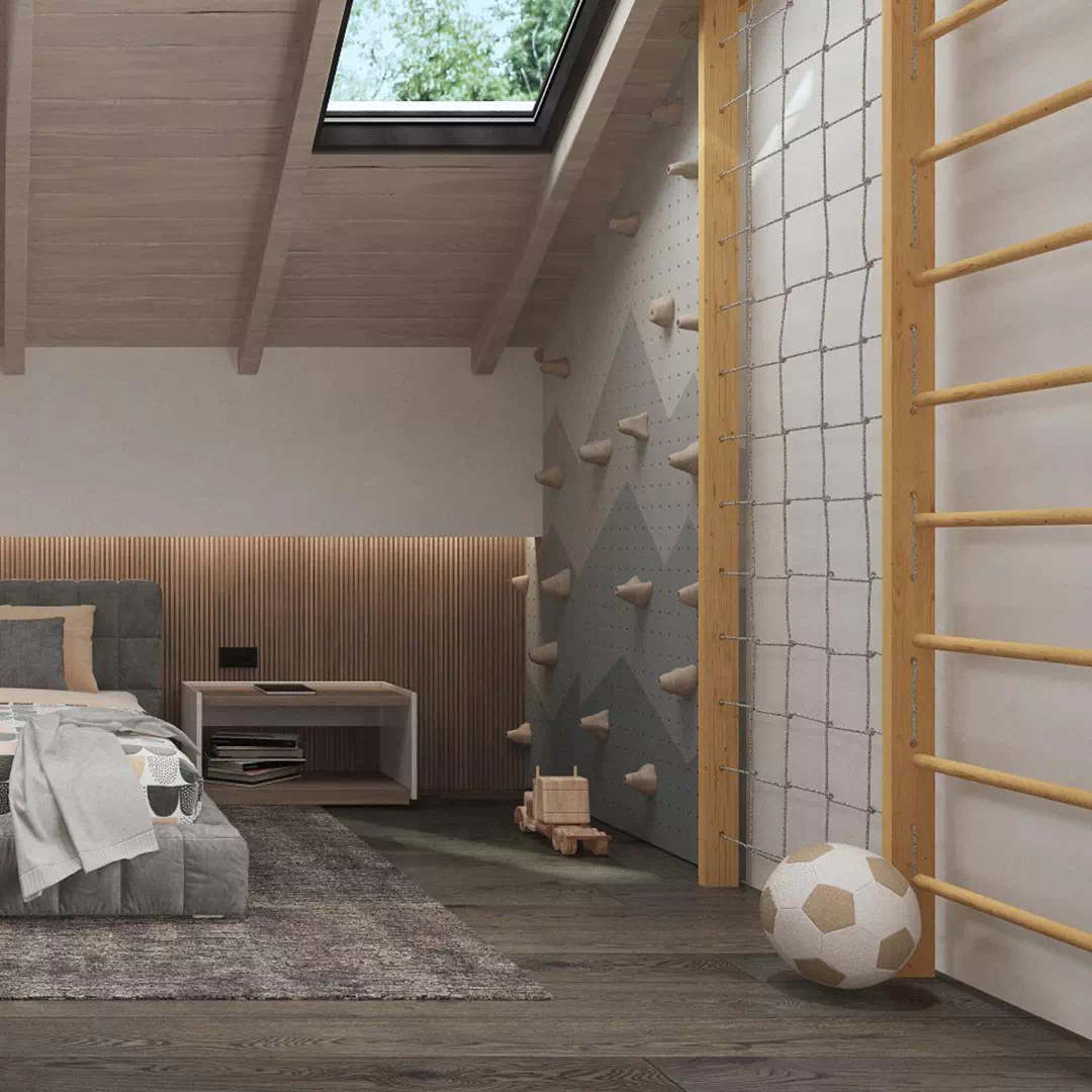 Дизайн интерьера мансарды. Как оформить помещение под крышей?
