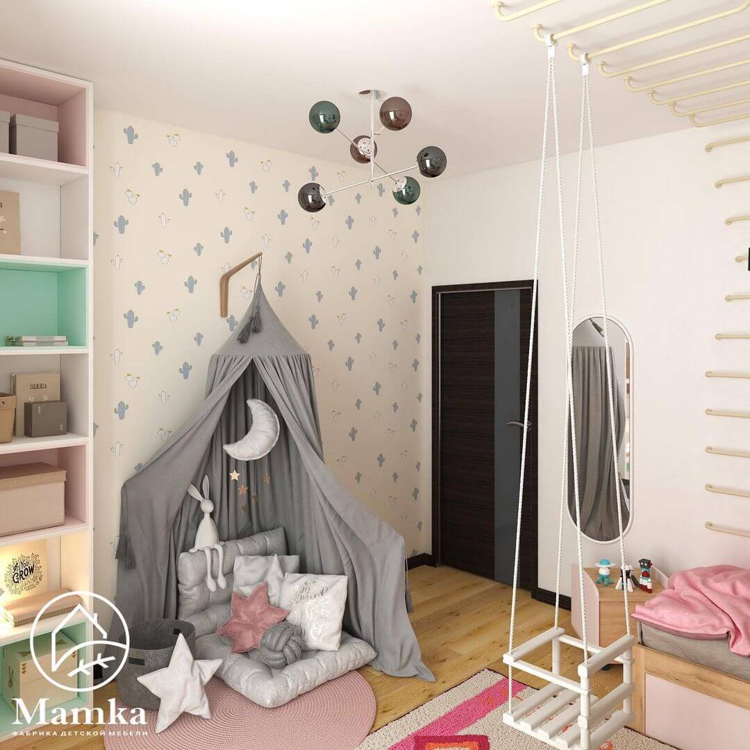 Дизайн комнаты для разнополых детей 4