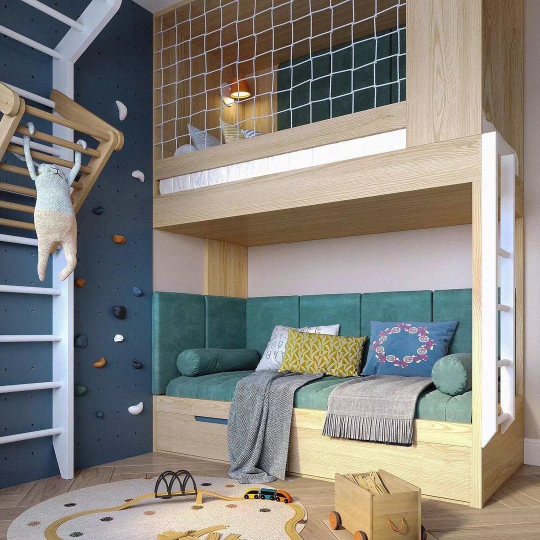 Дизайн маленькой детской комнаты для мальчика 4