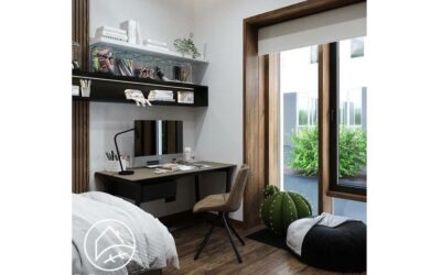 Современные дизайн-проекты для комнат двух подростков — стильные решения в теплых тонах