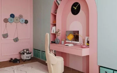 Эксклюзивный дизайн детской комнаты для девочки – интерьер с ярким оформлением