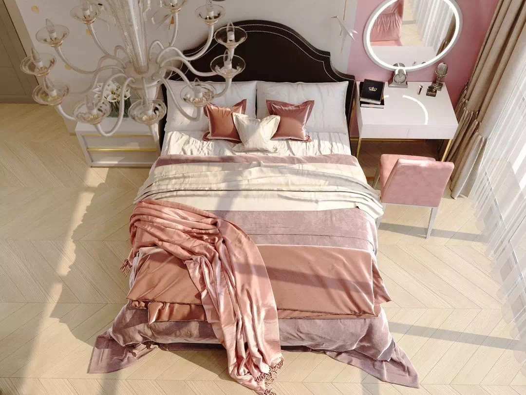 Элегантный дизайн детской спальни девочки 4