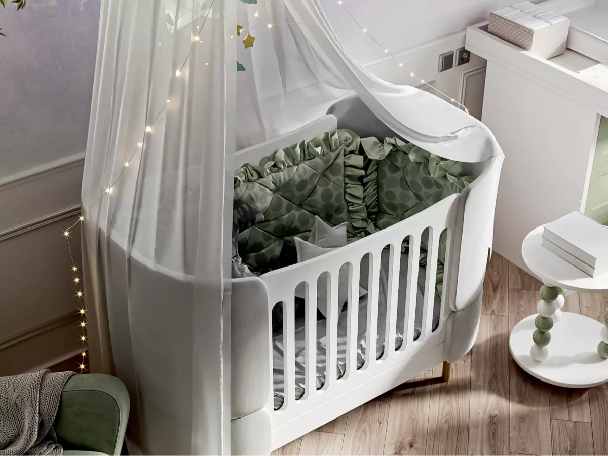 Классическая мебель в детскую новорожденного 6829-4