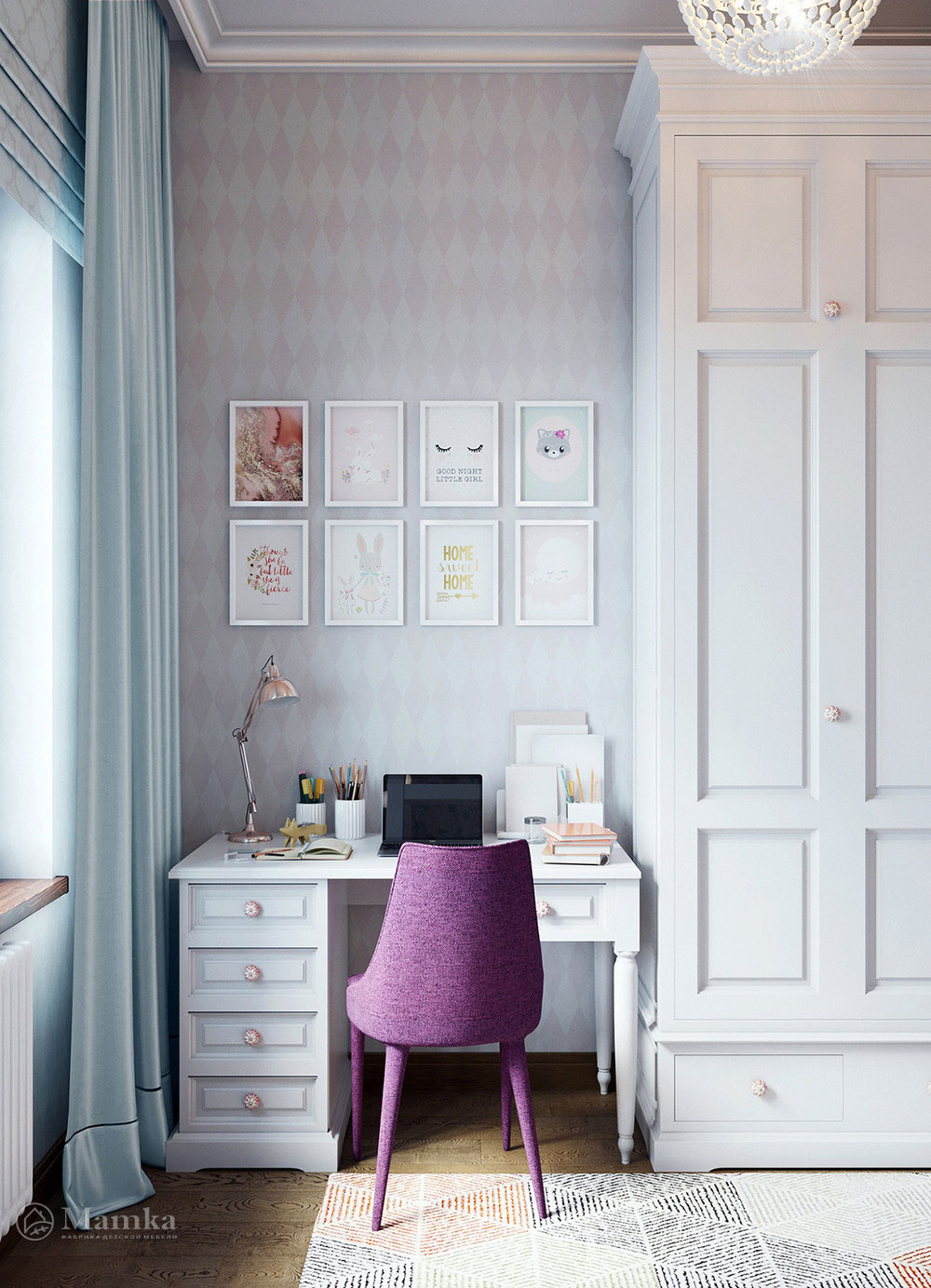 Неординарные и красивые идеи детской для двоих