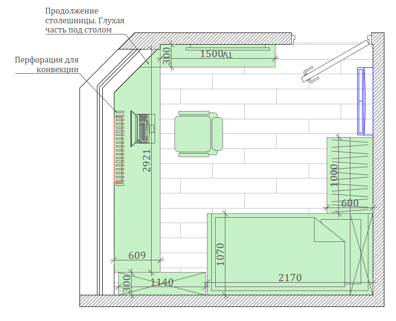 Мебель в детскую мальчика 8729-1-5