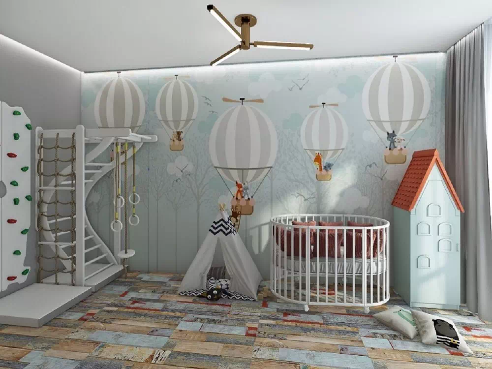 Дизайн детской комнаты мечтателей 1