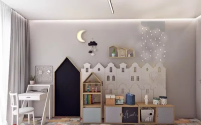 Необычный дизайн маленькой детской комнаты — нет пределов воображению!