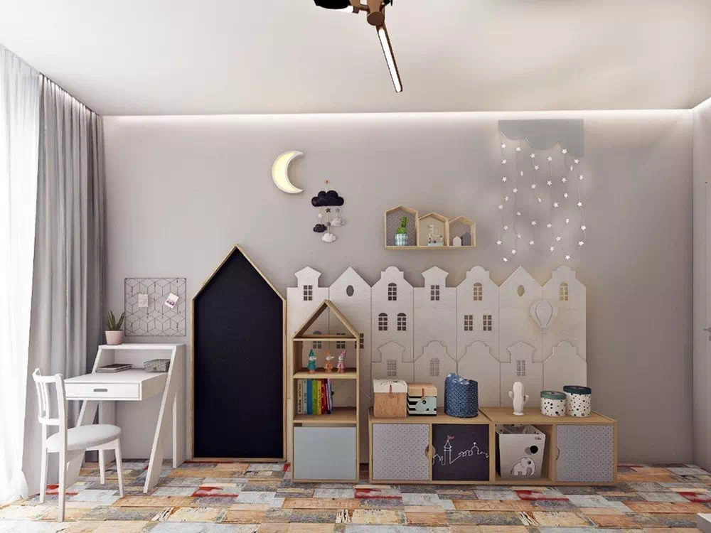 Дизайн детской комнаты мечтателей 3