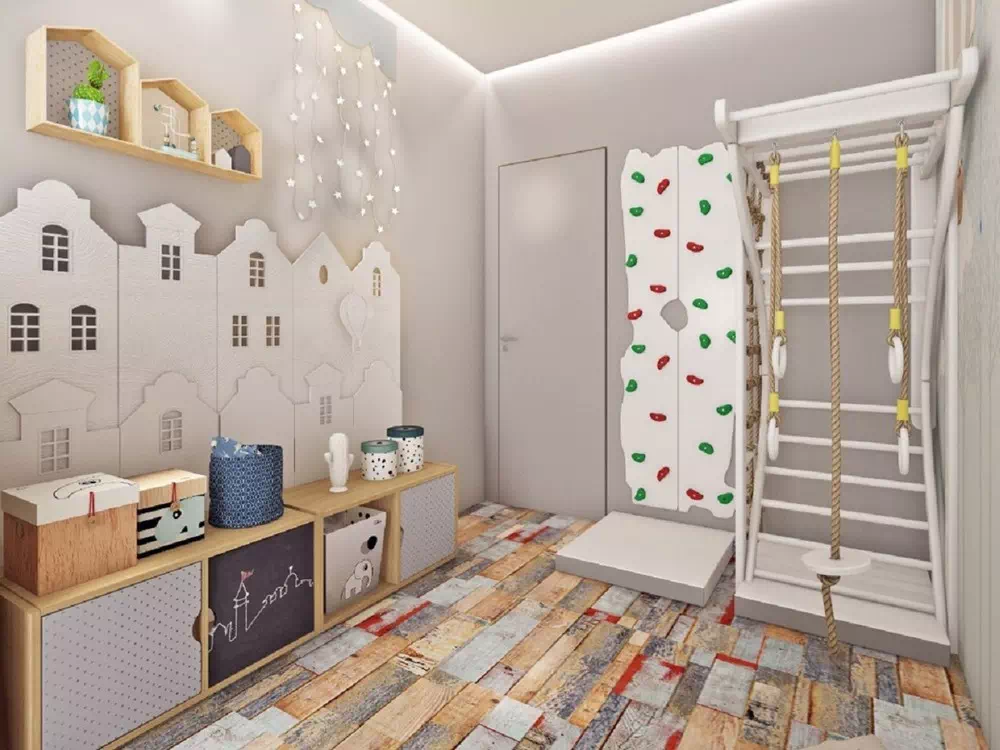 Дизайн детской комнаты мечтателей 4