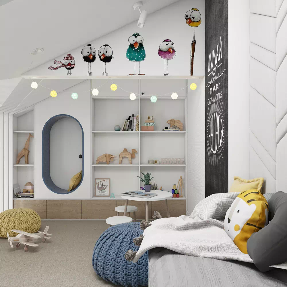 Рассказываем, как подобрать оригинальный дизайн интерьера детской комнаты
