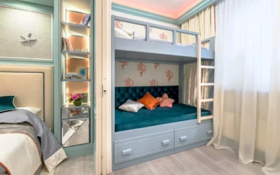 Нежный дизайн комнаты для девочки – интерьер детской в современном стиле
