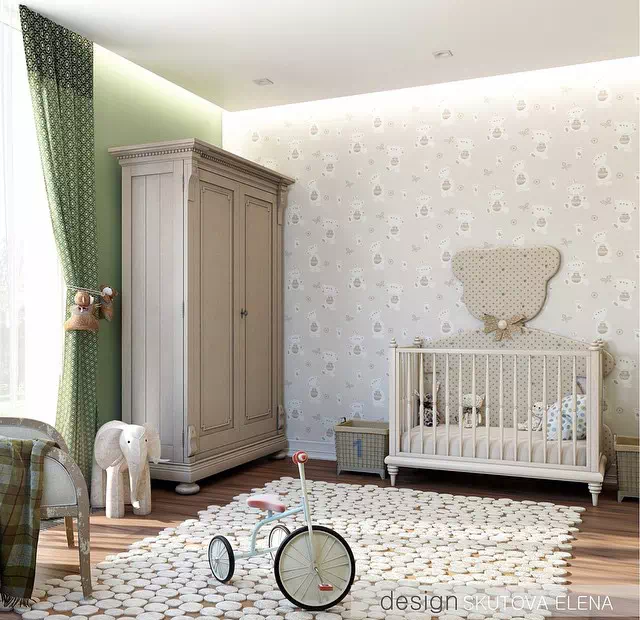 Оригинальный дизайн детской комнаты 1