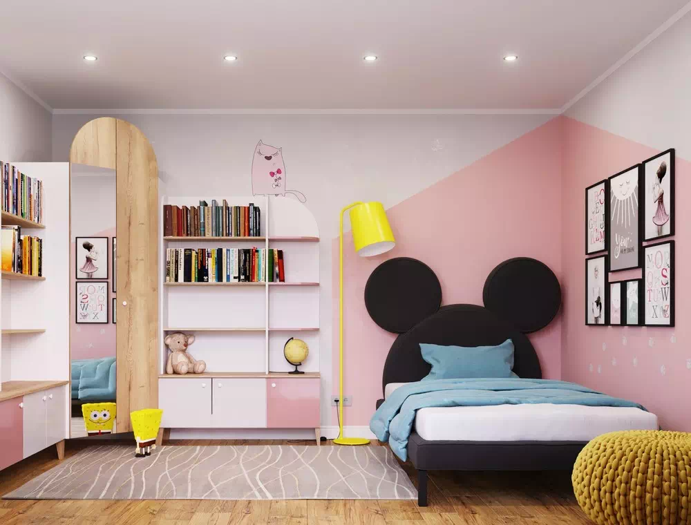 Дизайн детской спальни для девочки 1