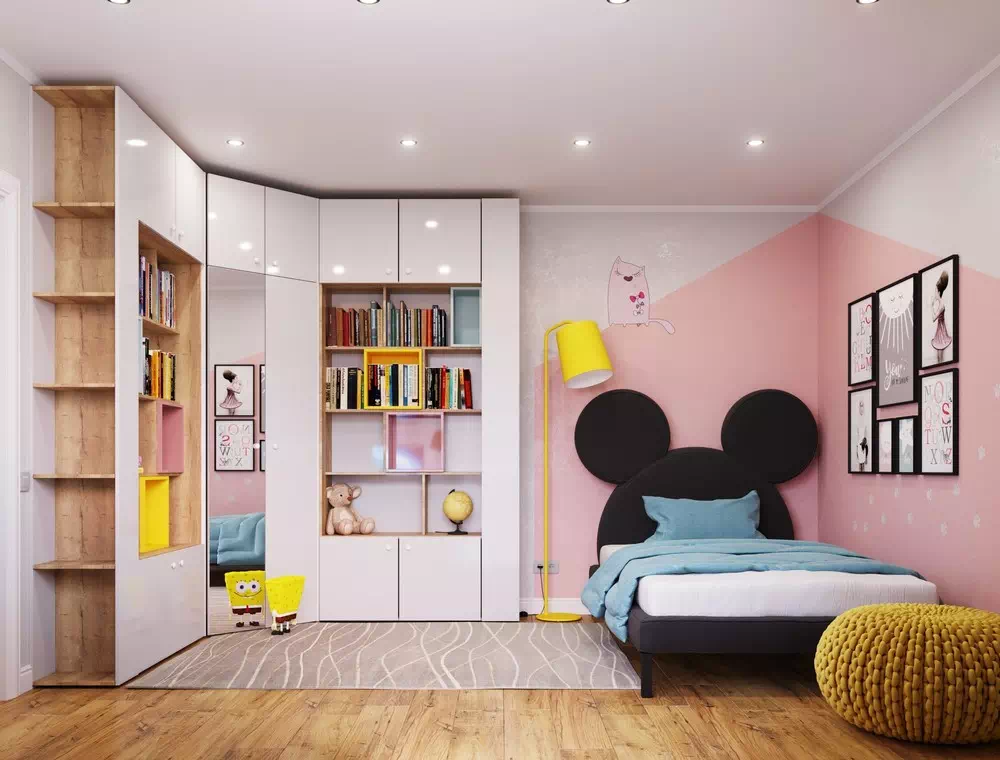 Дизайн детской спальни для девочки 2