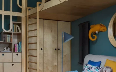 Оригинальный дизайн-проект детской комнаты для мальчика