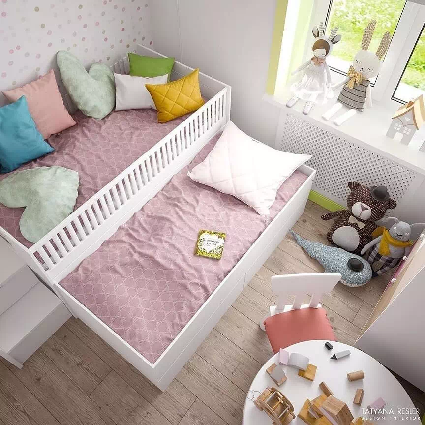 Подборка дизайнерских кроватей для детских комнат 9