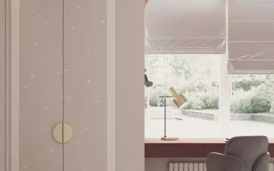 Светлый дизайн детской комнаты для девочки – интерьер в нежных оттенках
