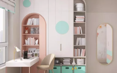 Уютный дизайн детской комнаты для девочки – свежий и нежный интерьер