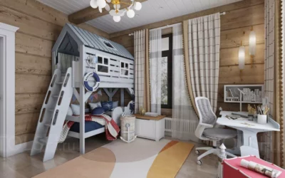 Тематический дизайн детской комнаты для мальчика — интерьер для любителя морских приключений