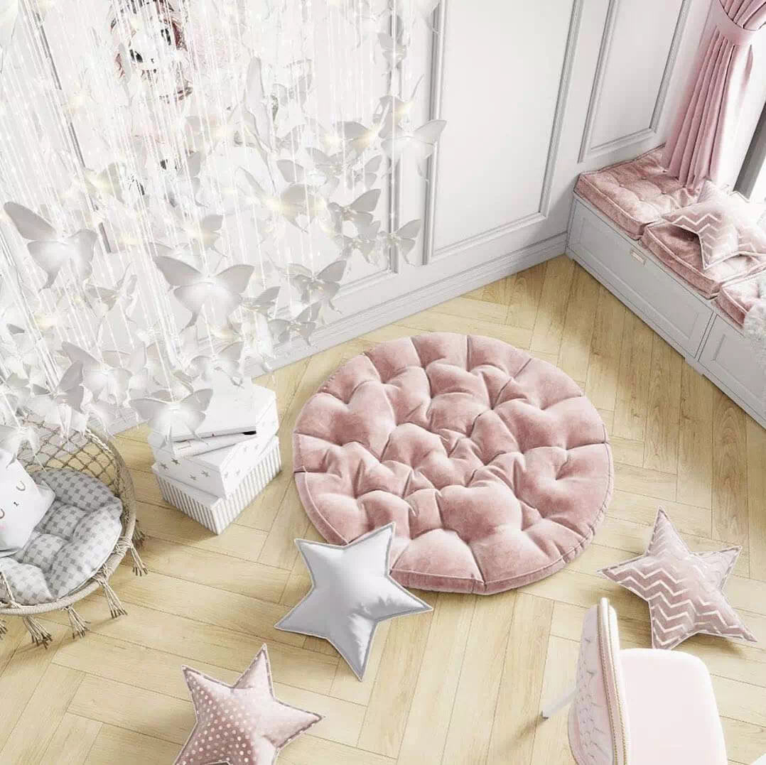 Волшебный дизайн детской спальни девочки 4
